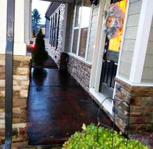 STAINED CONCRETE PORCHES - Decorative-Concrete-Art.com