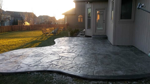 Stamped Concrete Patios Decorative, How To Seal My Stamped Concrete Patio